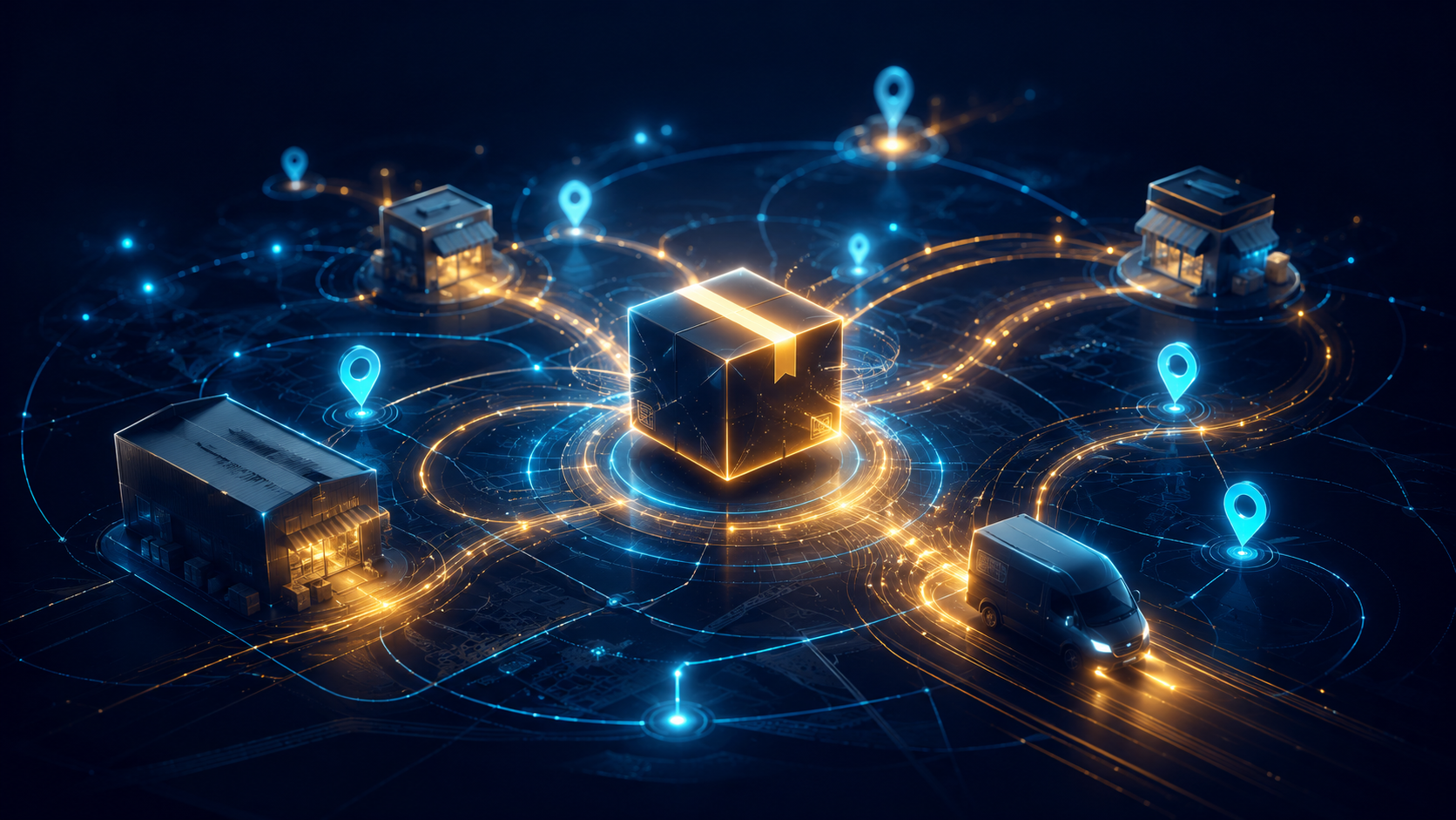 Visual premium Pickify per ordini, ritiro, logistica locale e flussi operativi